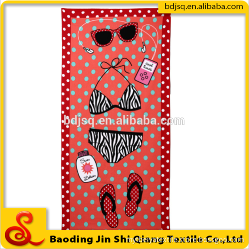 soft color fastness beach towel pareo for lady use on beach